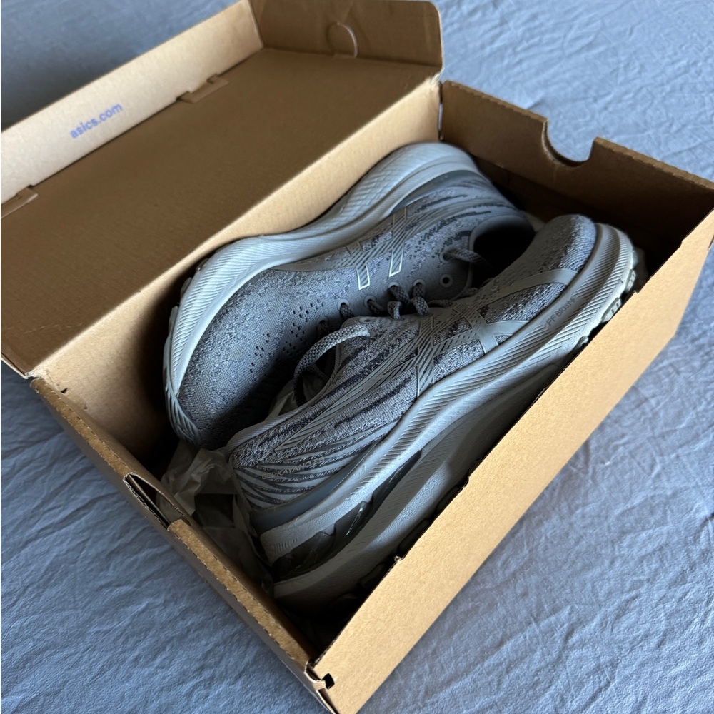 Asics Gray Athletic Shoes